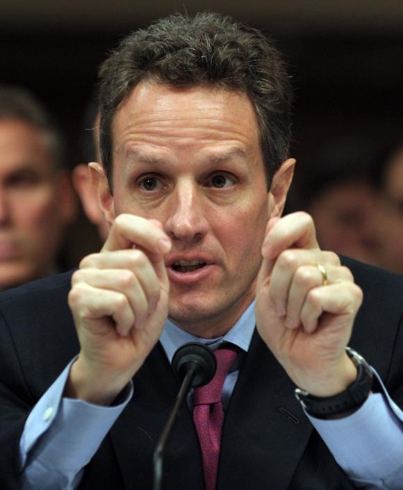 Timother Geithner could use a liberal media right now.